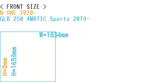 #N-ONE 2020- + GLB 250 4MATIC Sports 2019-